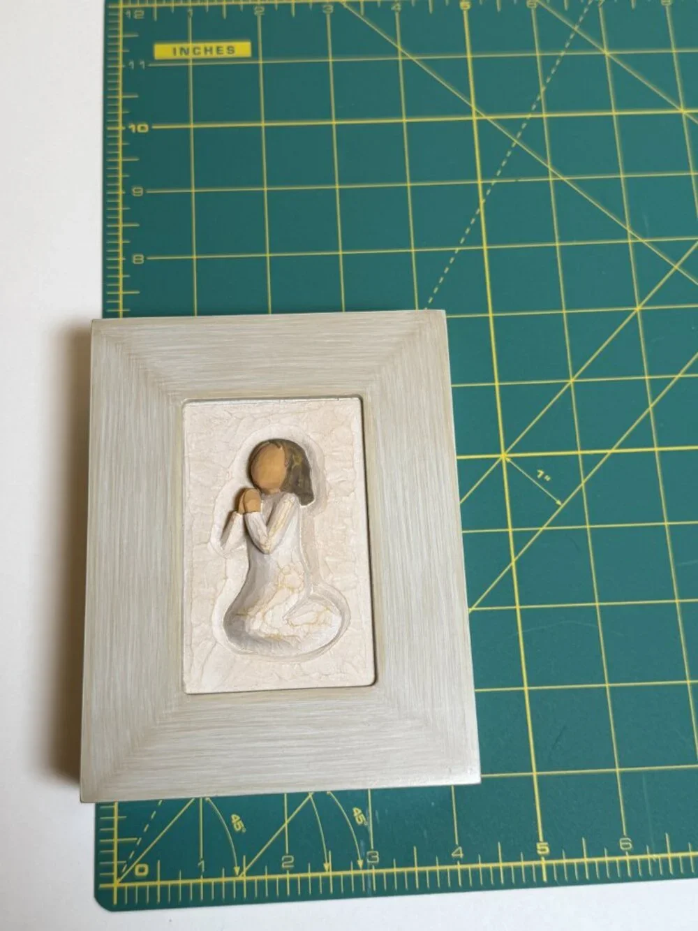 2007 Willow Tree Prayer Hinged Trinket Box Collectible Susan Lordi